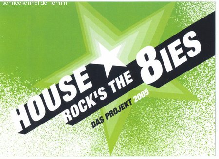 House Rock's the 8ies Werbeplakat