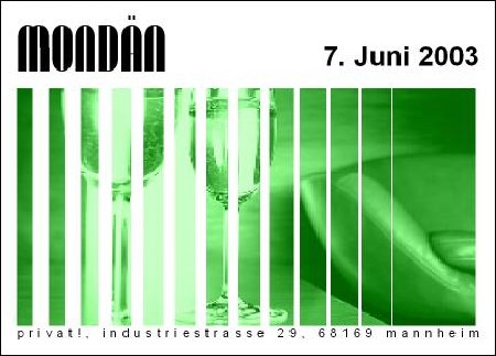 Mond&auml;n the 2nd Werbeplakat