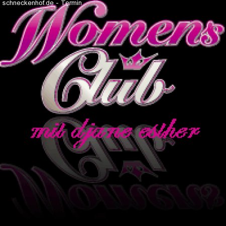 woman`s club Werbeplakat