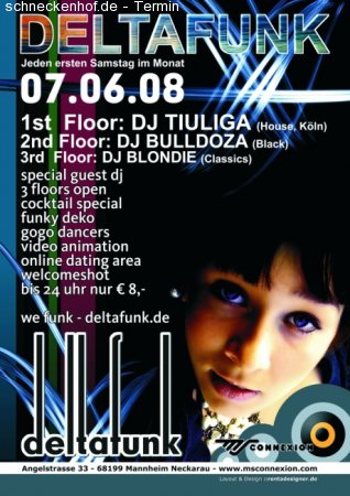 Delta Funk Werbeplakat