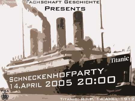 - 14.April 1912 - Titanic - Werbeplakat