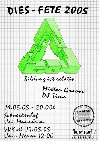 DIES Fete Werbeplakat