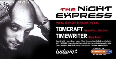 Tomcraft @ludwiq Werbeplakat