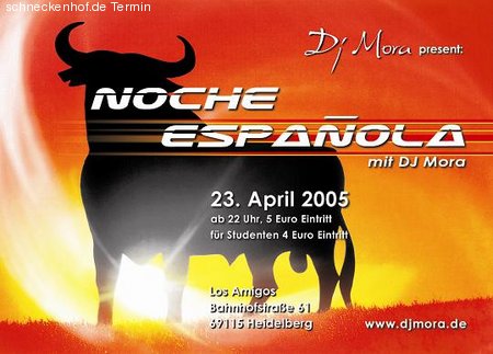 La Noche Española Werbeplakat