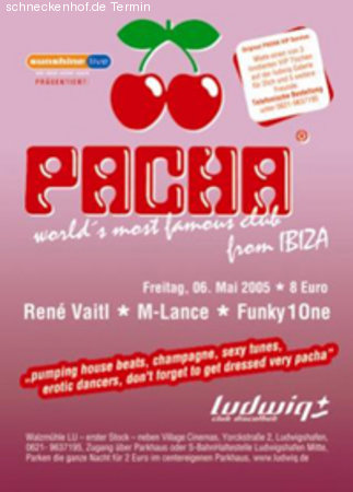 Original Ibiza Pacha Night Werbeplakat