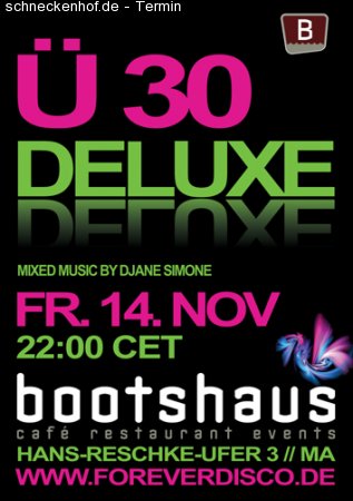 Ü30 Deluxe Werbeplakat
