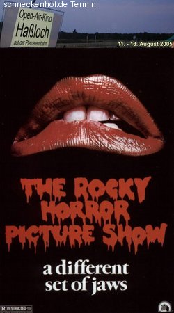 Open Air Kino: Rocky Horror... Werbeplakat