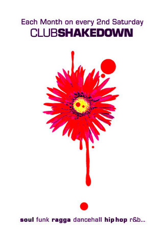 ClubShakedown Werbeplakat