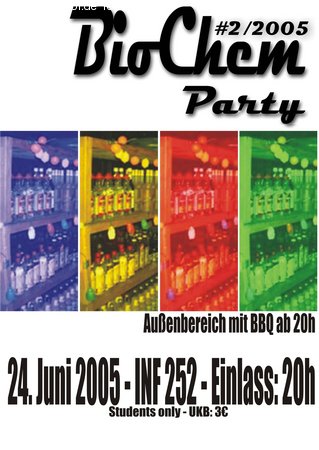 Biochem Werbeplakat