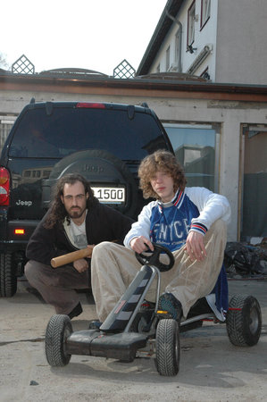 Elektroshocks-G&auml;steliste! Werbeplakat