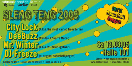 SLEN TENG 2005 Werbeplakat