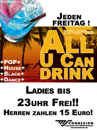 All You Can Drink! Werbeplakat