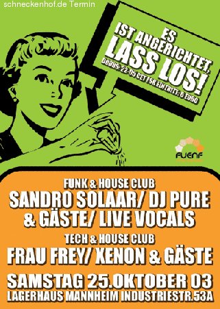 Lass los! Werbeplakat