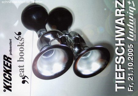 Tiefschwarz Werbeplakat