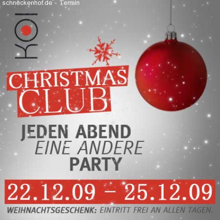 Friends celebrate christmas Werbeplakat