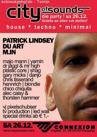 City of Sounds 3 Werbeplakat