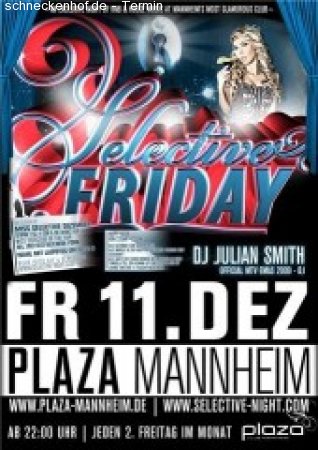 Selective Friday Werbeplakat