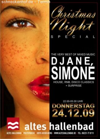 Christmas Night-Special Werbeplakat