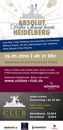 Absolut Heidelberg Werbeplakat