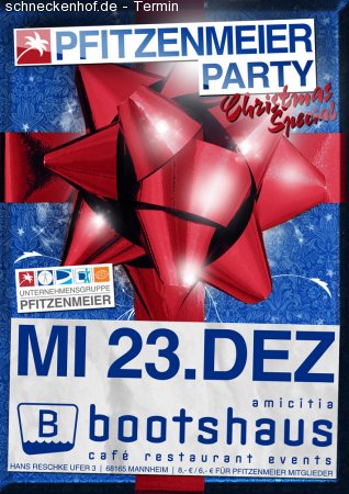 Pfitzenmeier X-Mas Edition Werbeplakat