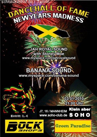 Dancehall Of Fame Werbeplakat