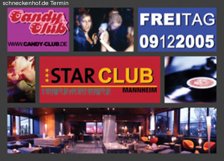 STARCLUB meets CANDY CLUB! Werbeplakat