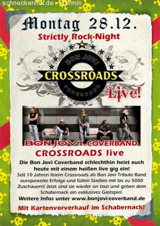 Bon Jovi Coverband - Crossroad Werbeplakat