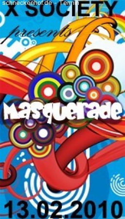 1. Secret X Masquerade Werbeplakat