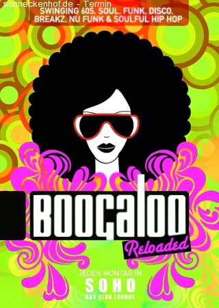 Boogaloo - Funky Soul Grooves Werbeplakat