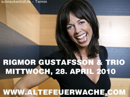 Rigmor Gustafsson & Trio Werbeplakat