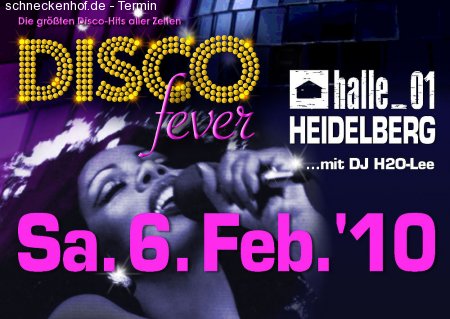 Disco Fever Werbeplakat