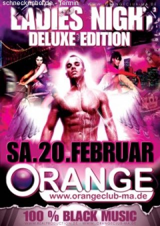 ladies night deluxe Werbeplakat