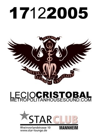 lecio & cristobal Werbeplakat