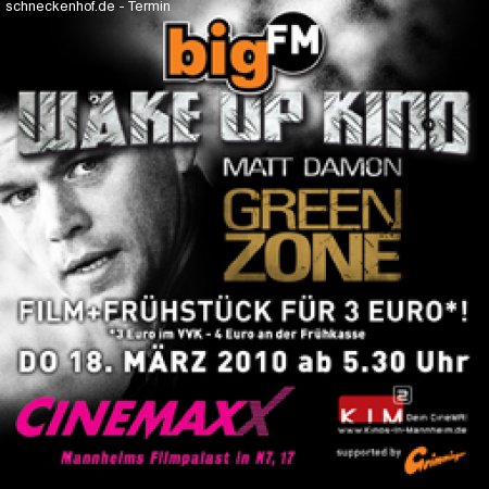 Wake Up Kino Werbeplakat