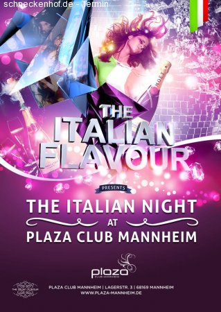 The Italian Night Werbeplakat