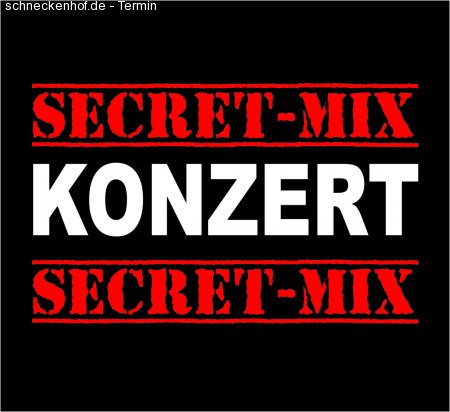 Secret-Mix Werbeplakat