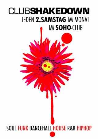 ClubShakeDown Werbeplakat
