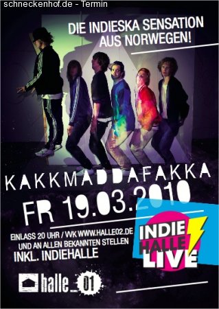 Kakkmaddafakka (Nor) Live Werbeplakat