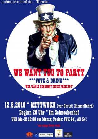 SOWI/Psycho Fete Werbeplakat