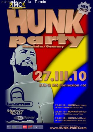 Hunk - Men Only Werbeplakat