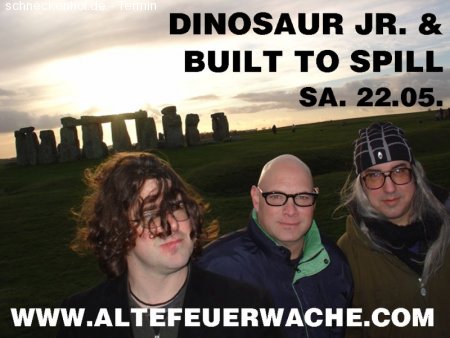 Dinosaur Jr. & Built to Spill Werbeplakat