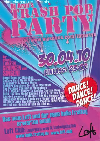 Trash Pop Werbeplakat