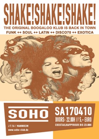 Shake! Shake! Shake! Werbeplakat
