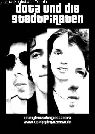 Dota & die Stadtpiraten - Live Werbeplakat