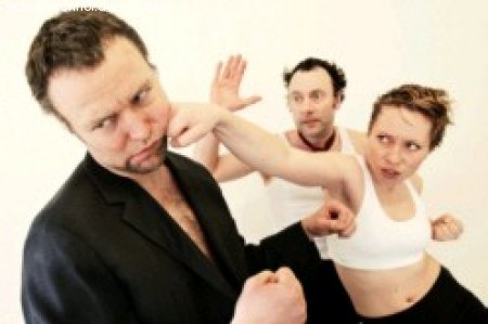 Nathan zu dritt Werbeplakat