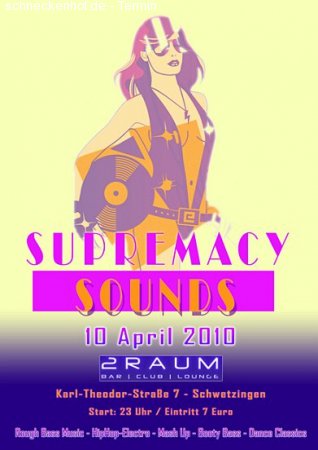 Supremacy mit 2 Rock G & Mash Raiders Werbeplakat