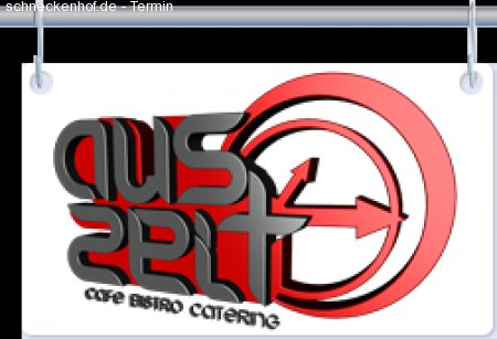 Housezeit im Auszeit Werbeplakat