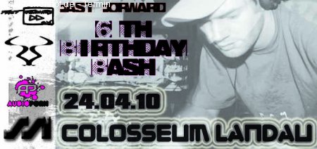 f.fwd 6 th birthday bash Werbeplakat