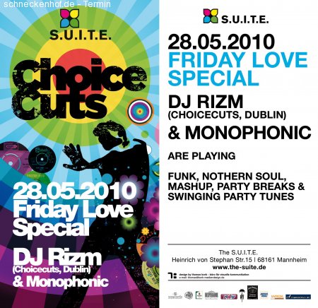 Friday Love / S p e c i a l Werbeplakat