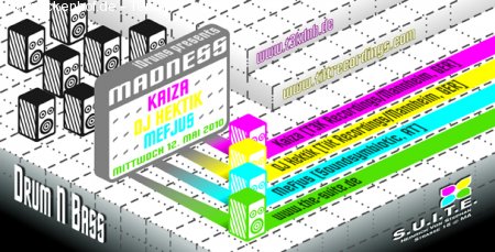 IDrums presents Madness Werbeplakat